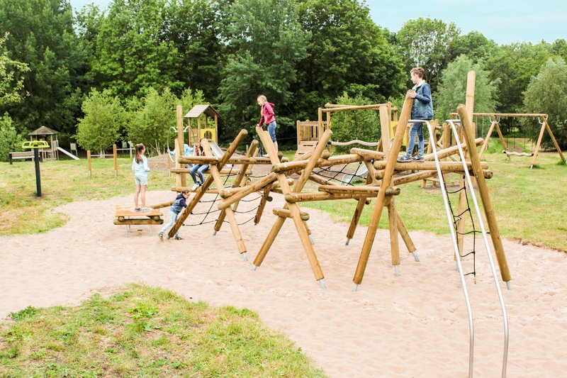 Public playgrounds - eibe play equipment for cities and communities.
